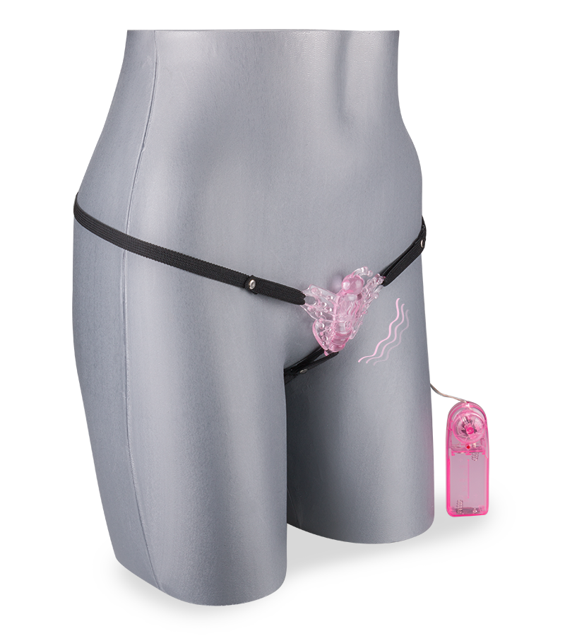 Culotte string vibrant papillon