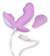 Charger l'image dans la galerie, Culotte vibrante chauffante triple stimulation July