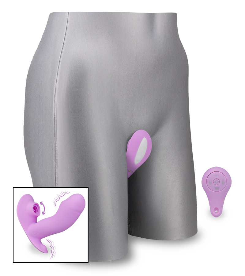 Culotte vibrante chauffante triple stimulation July