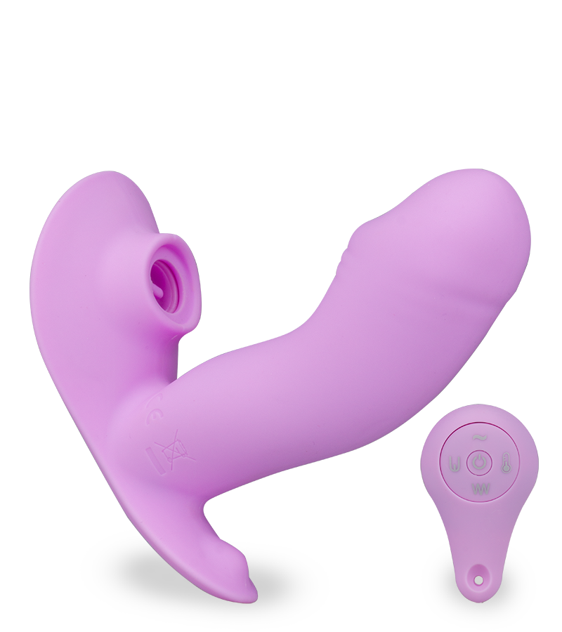 Culotte vibrante chauffante triple stimulation July