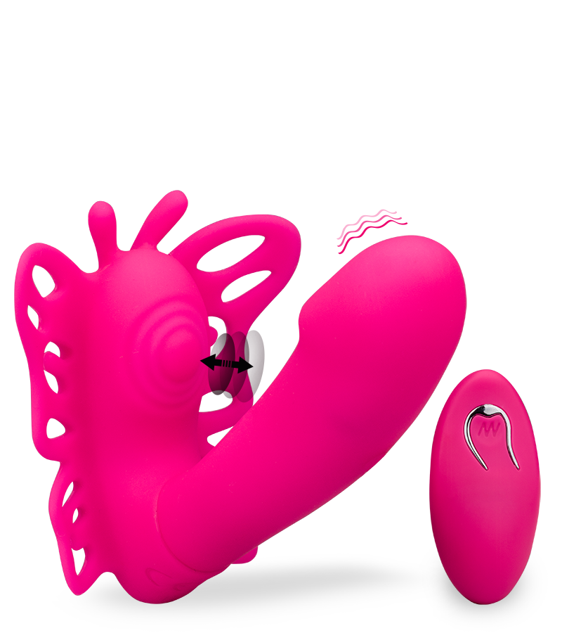 Culotte vibrante clitoris et point G pulsations et vibrations