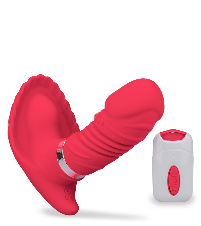 Culotte vibrante gode va-et-vient coquillage