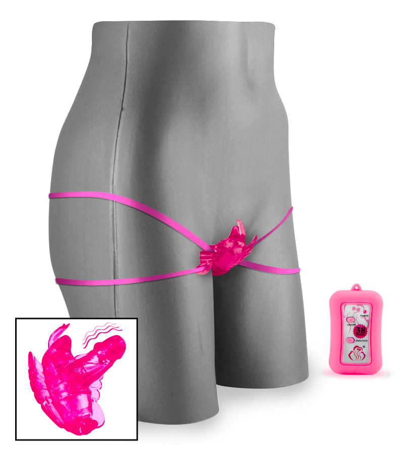 Culotte vibrante papillon gode 38 vitesses