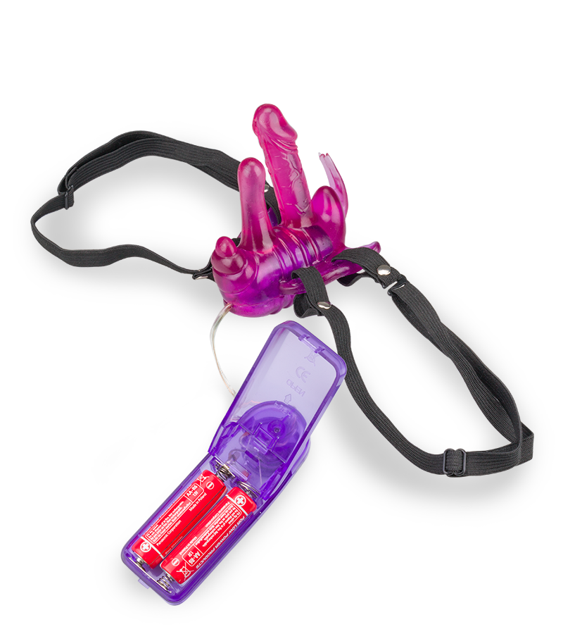 Culotte vibrante papillon triple stimulation