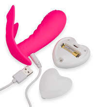 Charger l'image dans la galerie, Culotte vibrante petits picots télécommandée