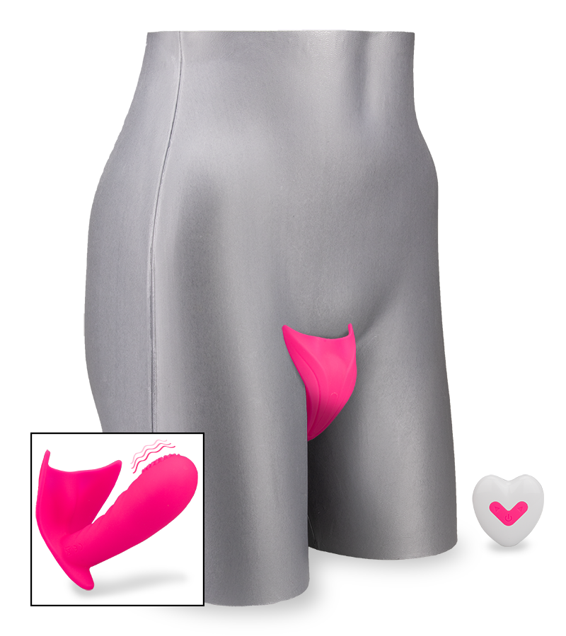 Culotte vibrante petits picots télécommandée