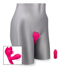 Charger l'image dans la galerie, Culotte vibrante spécial cunni et gode chauffant