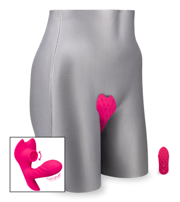 Culotte vibrante spécial cunni et gode chauffant