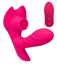 Charger l'image dans la galerie, Culotte vibrante spécial cunni et gode chauffant