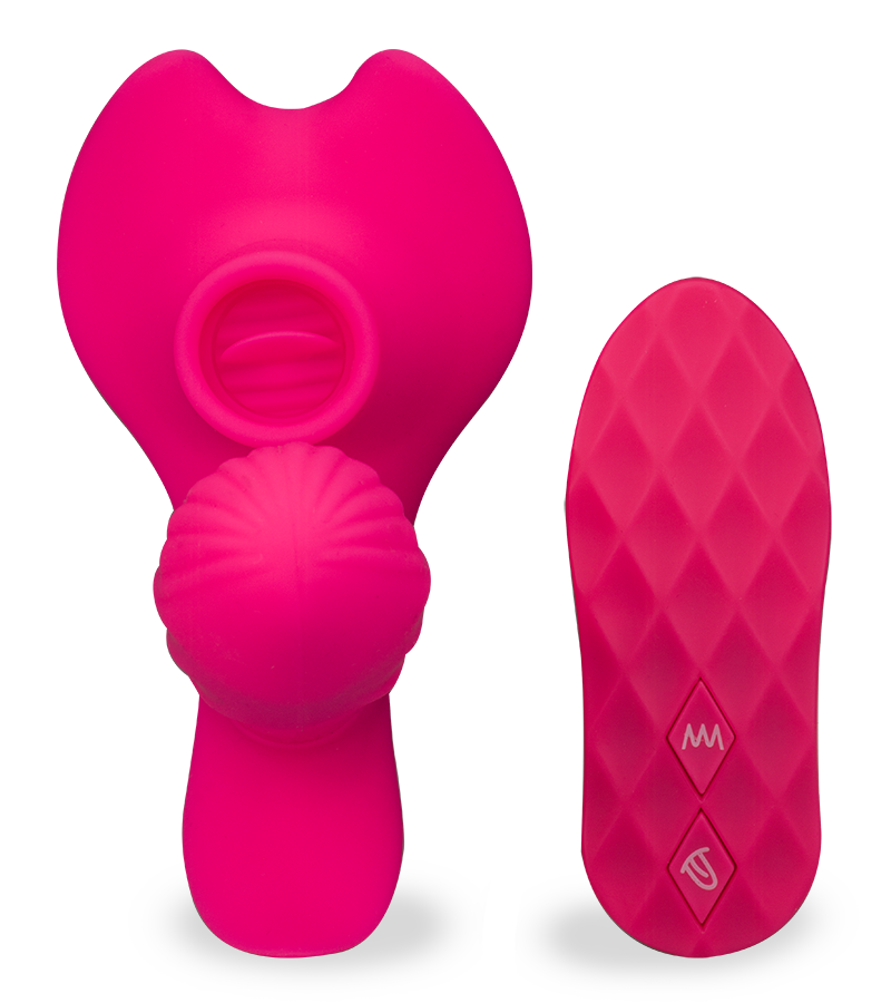 Culotte vibrante spécial cunni et gode chauffant