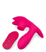 Charger l'image dans la galerie, Culotte vibrante spécial cunni et gode chauffant