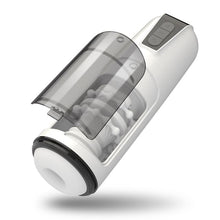 Charger l'image dans la galerie, White Vibe - Masturbateur masculin extensible et étanche à vibrations automatiques à 7 modes