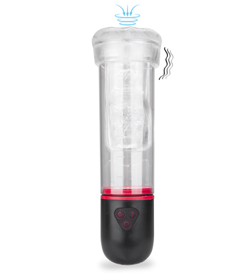 Développeur de pénis automatique et vibrant + insert vagin Air 2