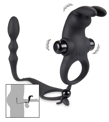 Double anneau cockring 2-en-1