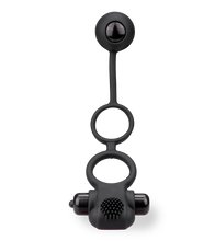 Charger l'image dans la galerie, Double anneau cockring boule anale vibrant 10 vitesses
