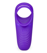 Charger l'image dans la galerie, Double anneau vibrant avec stimulateur de clitoris Bora