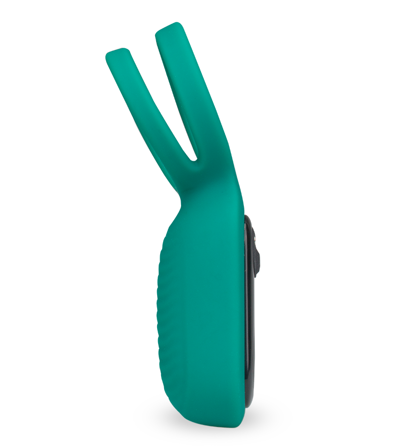 Double anneau vibrant avec stimulateur de clitoris Unity