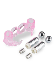 Charger l'image dans la galerie, Double anneau vibrant langue et rabbit