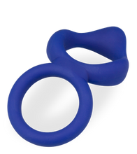 Charger l'image dans la galerie, Double cockring en silicone Moon