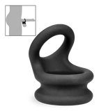 Double cockring pénis et testicules Plop