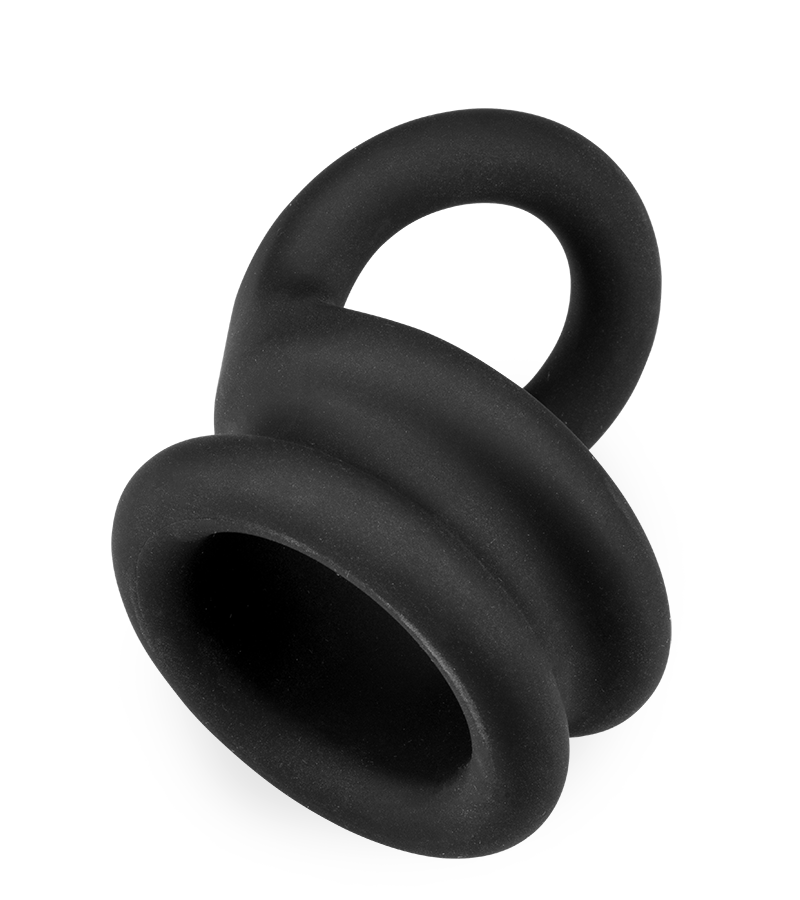 Double cockring pénis et testicules Plop
