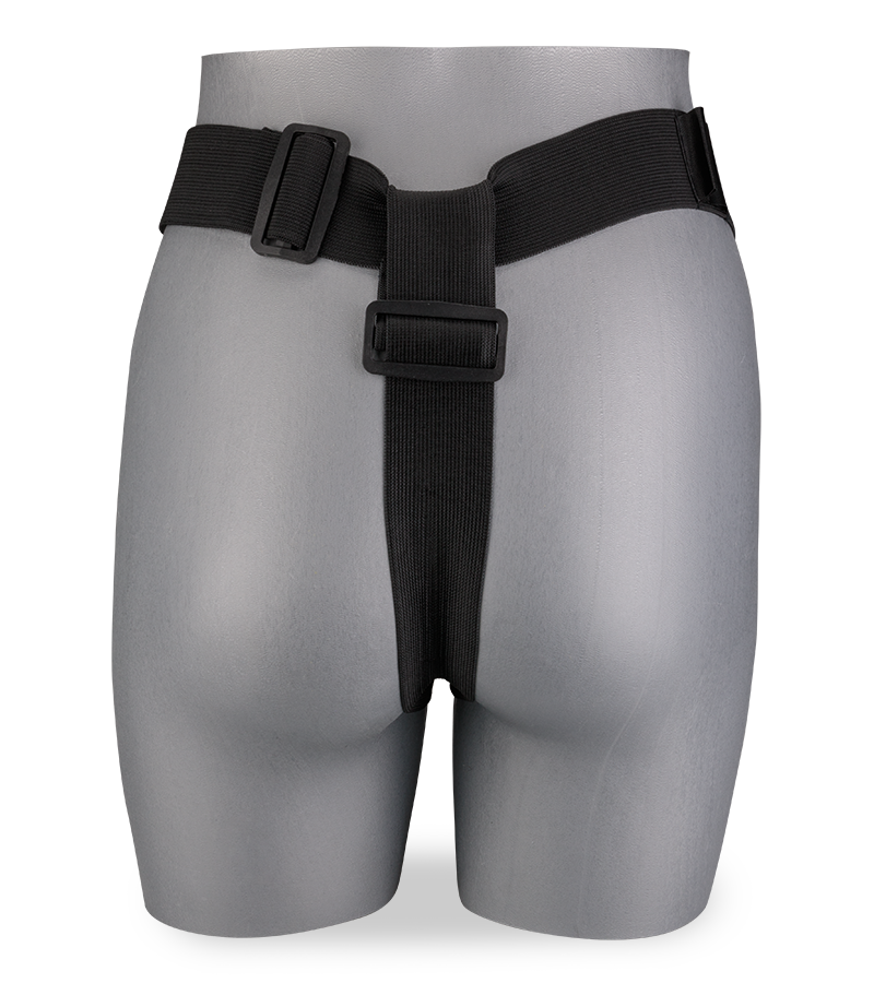 Double gode ceinture réaliste vibrant