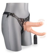 Charger l'image dans la galerie, Double gode ceinture vibrant