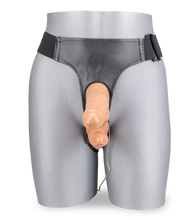 Charger l'image dans la galerie, Double gode ceinture vibrant réaliste