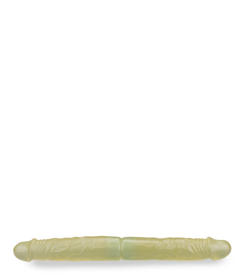 Double gode crystal flexible 36,0cm