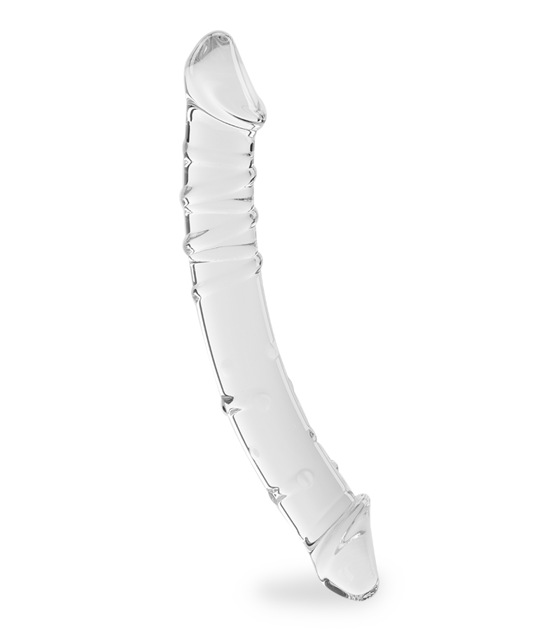 Double gode en verre Mirage