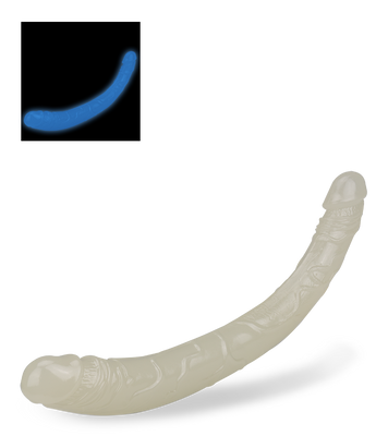 Double gode phosphorescent 37,0cm Lumino