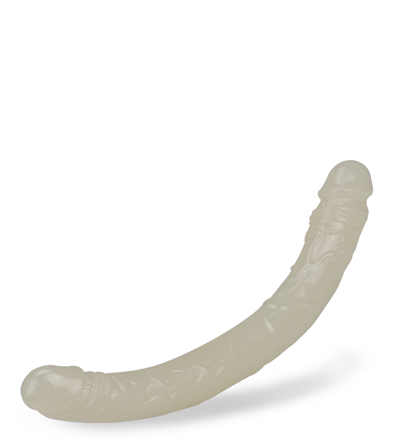 Double gode phosphorescent 37,0cm Lumino