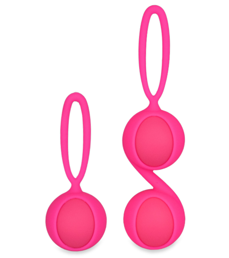 Duo de boules de geisha soft silicone