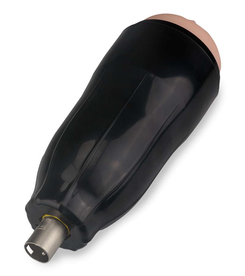 Embout masturbateur noir vagin pour fucking machine