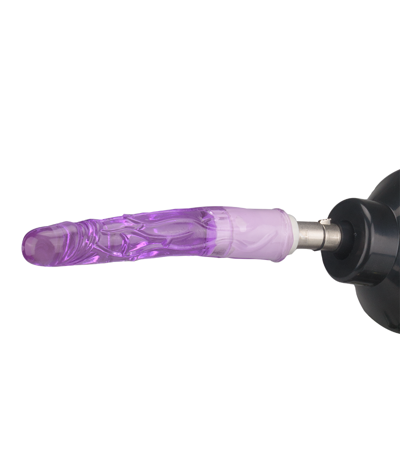 Embout plug anal violet pour fucking machine