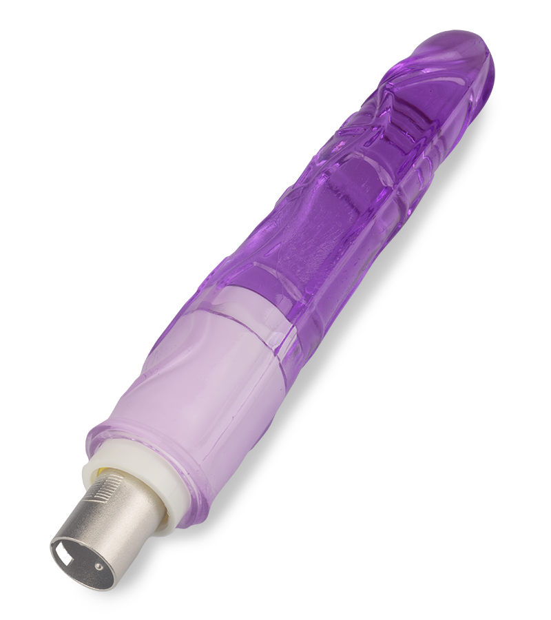 Embout plug anal violet pour fucking machine
