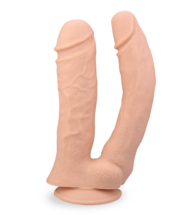 Enorme double gode 24,5 et 27,5 cm double pénétration