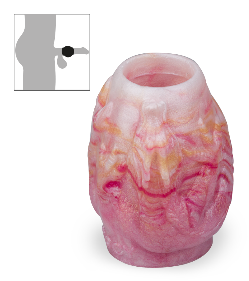 Étui pénien dragon 7,5cm