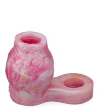 Charger l'image dans la galerie, Étui pénien loup avec bulbe érectile et anneau testiculaire 7,0cm