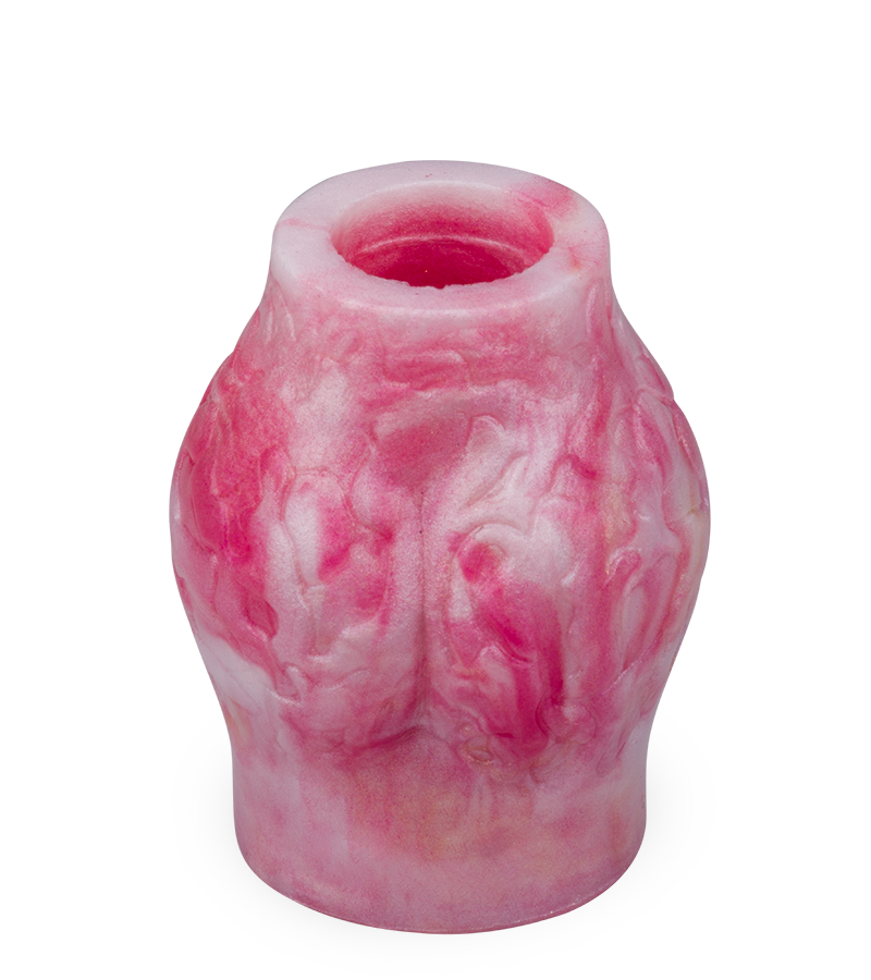 Étui pénien loup avec bulbe érectile et anneau testiculaire 7,0cm