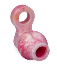 Charger l'image dans la galerie, Étui pénien loup avec bulbe érectile et anneau testiculaire 7,0cm