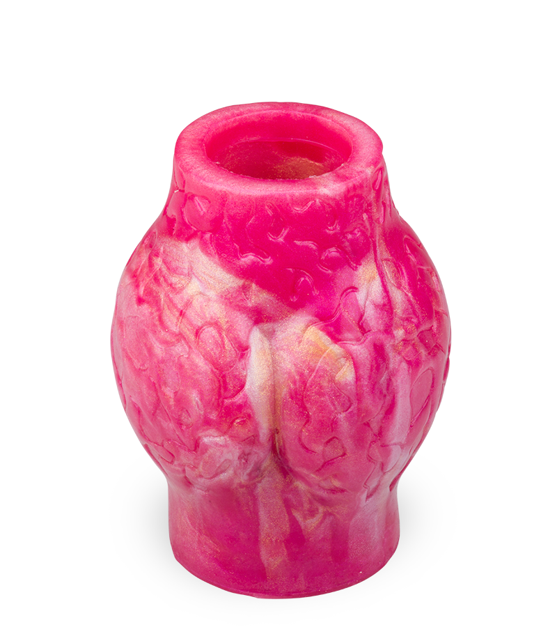 Étui pénien loup avec bulbe érectile et anneau testiculaire 9,0cm