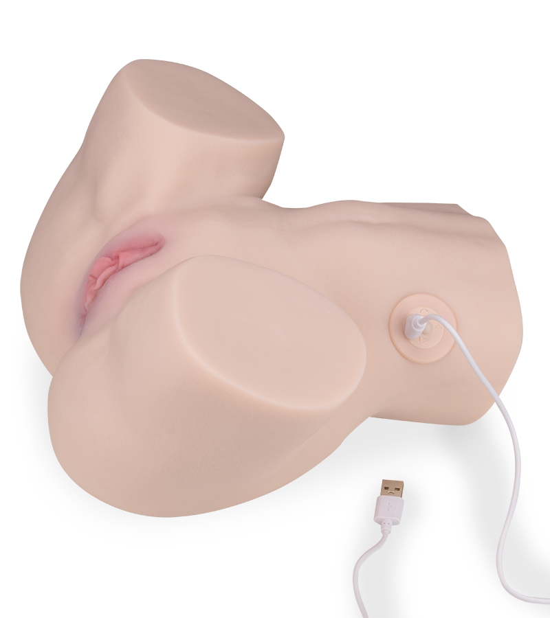 Fessier masturbateur vibrant et aspirant Lyzzie 4,5kg