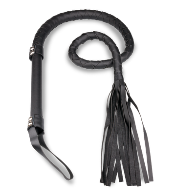 Fouet BDSM simili cuir 125,0cm