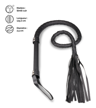 Charger l'image dans la galerie, Fouet BDSM simili cuir 125,0cm
