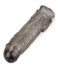 Charger l'image dans la galerie, Fourreau pénien noir strié Zeus