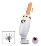 Fucking machine 16 vitesses avec gode chauffant