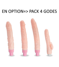 Charger l'image dans la galerie, Fucking machine anale ou vaginale avec 4 godes