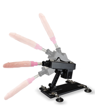 Charger l'image dans la galerie, Fucking machine anale ou vaginale avec 4 godes
