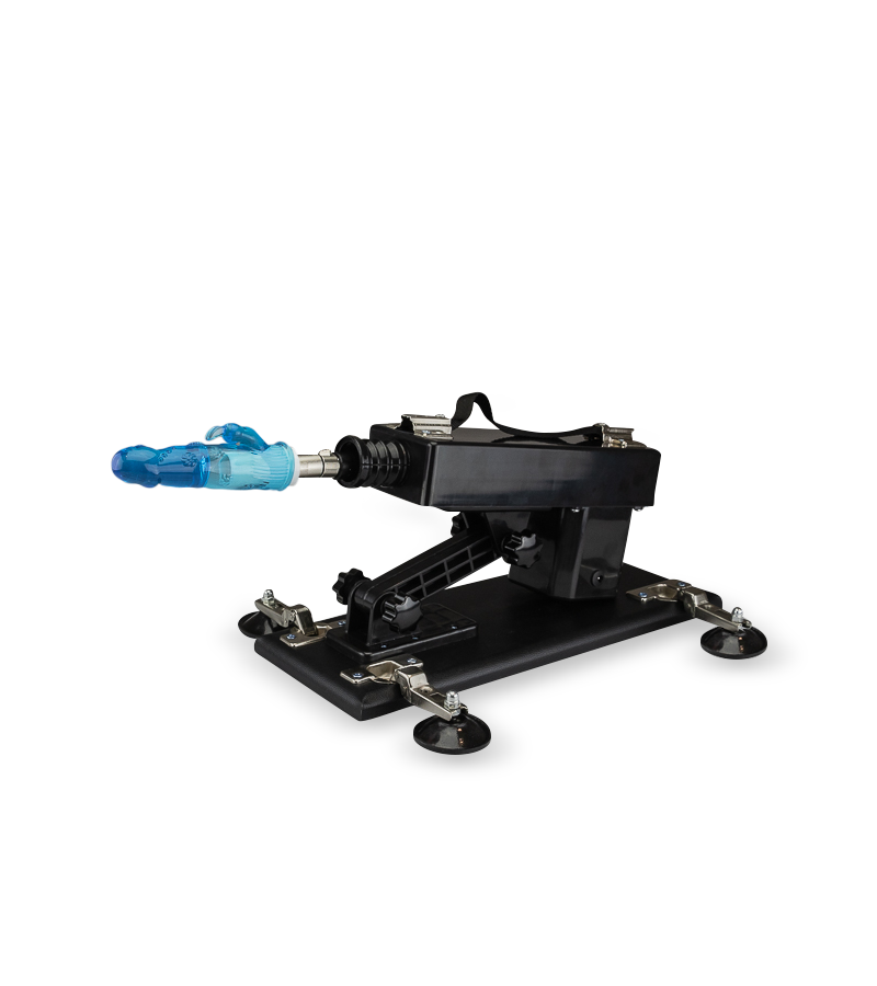 Fucking machine anale ou vaginale avec 4 godes